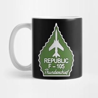 F-105 Thunderchief Arrowhead (Green) Mug